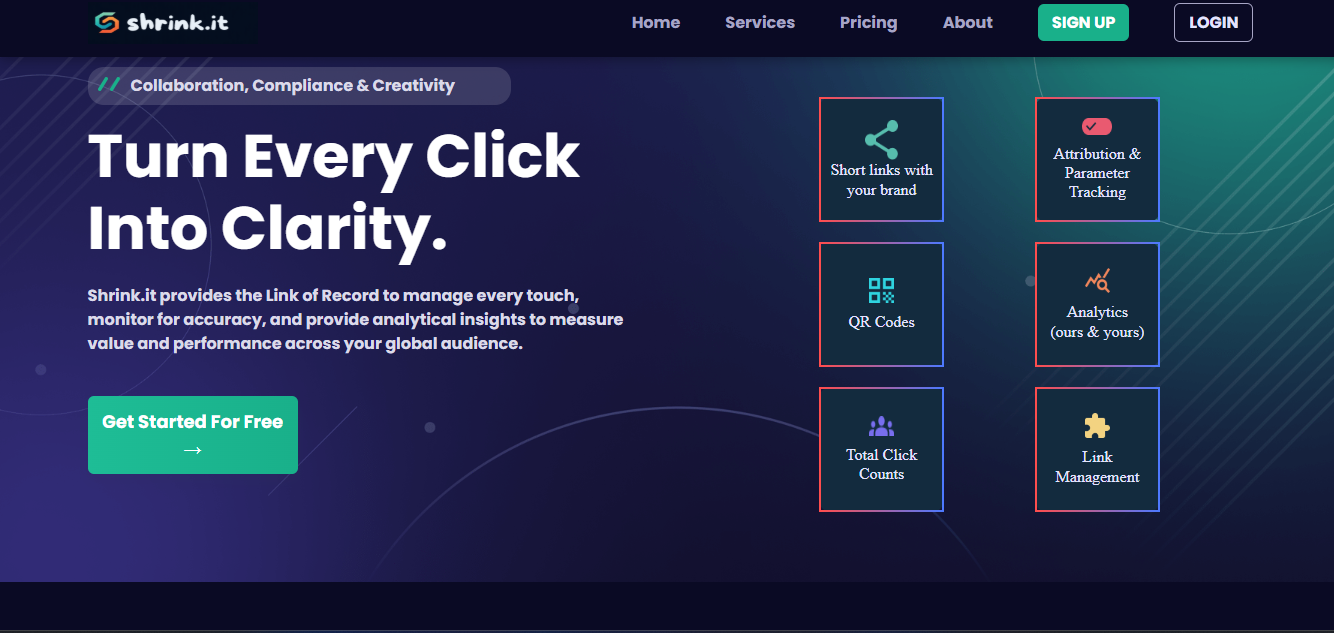 ShrinkIT URL Shortener Project